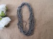 12Strand x 190Pcs Gray AB Color Faceted Plastic Beads 3mm (image for) 12Strand x 190Pcs Gray AB Color Faceted Plastic Beads 3mm