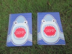 2Pcs Blue Shark Notebooks Message Note Memo Pad Hoop Notebook 2Pcs Blue Shark Notebooks Message Note Memo Pad Hoop Notebook