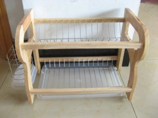 1X Dish Rack Plate Drainer "R" Stand dis-w142 (image for) 1X Dish Rack Plate Drainer "R" Stand dis-w142