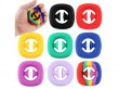 12Pcs Hand Grip Squeeze Resistance Bands Fidget Toy Stress