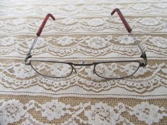 (image for) 1Pc Clear Folding Foldable Reading Glasses 275+ with Case