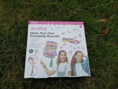 (image for) 1Set 87 Piece Make Your Own Friendship Bracelet Kit