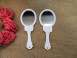 12Pcs Floral Repousse Vintage Mirror Oval Hand Held Makeup
