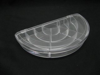 4Pcs Beads storage Boxes 10 compartment Organizer Trays