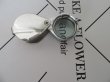 12Pcs Pocket Jewelers Loupe Eye Magnifier Jewelry Magnifying (image for) 12Pcs Pocket Jewelers Loupe Eye Magnifier Jewelry Magnifying