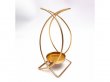 1Pc Creative Desktop Gold Double Arch Tealight Candle Holder
