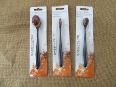 3Pcs Oval Shaped Foundation Brush Eyeshadow Brush Contour Brush 3Pcs Oval Shaped Foundation Brush Eyeshadow Brush Contour Brush