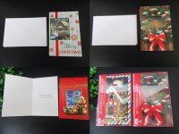 30Pkts x 20Sets Christmas Cards Greeting Cards & Envelopes 2 Des