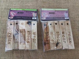 4Packs X 5Pcs Camphor Deodorant Stick Fragrant Cedar Moth Shoes
