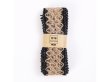 (image for) 4Rolls X 2Meters Black Burlap Rope Ribbon Hemp Cord Gift Wrappin