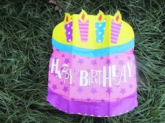(image for) 6Pcs Children's Birthday Chair Cover Seat Cover Party Favor