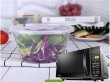 50Pcs Round Clear Disposable Take Away Food Box Container 300ml (image for) 50Pcs Round Clear Disposable Take Away Food Box Container 300ml
