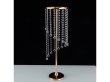 1Set Rotating Crystal Flower Stand Table Chandelier Centerpiece (image for) 1Set Rotating Crystal Flower Stand Table Chandelier Centerpiece