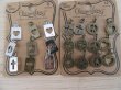 (image for) 12Packets Peace Cross Heart Charms Pendants Assorted Retail Pack