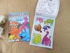 12Pcs Kid's Coloring Book Art Creative Coloring Art Supplies