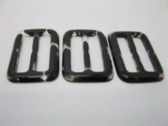 (image for) 98Pcs Black Buckles 38mm Wedding Favor