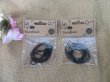 20Pcs x 1m Black Waxen Strings DIY Craft Jewlery Rope 2mm Dia