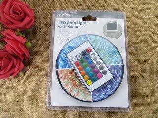 1Set Self Adhensive LED Strip Light with Remote