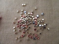 (image for) 150g Shiny Metalic Plastic Beads Jewelry Making