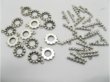 100 Sets Metal Studed Ball Toggle Clasps 15mm (image for) 100 Sets Metal Studed Ball Toggle Clasps 15mm