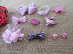 (image for) 1Pc Pink Girl's Duckclip Hair Clips Hairclips Gift Box