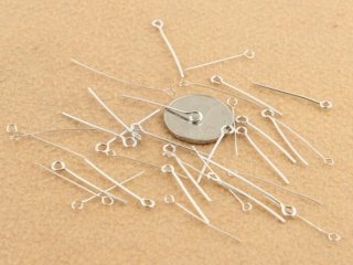 500Gram(4800pcs) Eye Pins Jewelry Finding 28mm