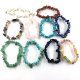 10Pcs Gemstone Chips Beaded Bracelet 10 Designs 10Pcs Gemstone Chips Beaded Bracelet 10 Designs