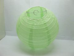 (image for) 5Pcs New Plain Green Paper Lantern Wedding Favor 35cm