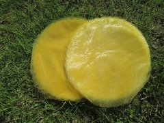 40Pcs Yellow Scalloped Edge Tulle Round Circles Wedding Favor 40Pcs Yellow Scalloped Edge Tulle Round Circles Wedding Favor