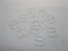 500Pcs Clear Garter & Bra Strap Sliders 6mm 500Pcs Clear Garter & Bra Strap Sliders 6mm