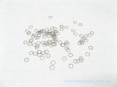 500gram 7mm Nickel plated Jumprings Jewelry finding
