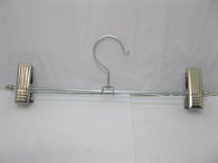 10X New Adjustable Clips Trouser Hanger