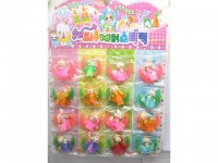 16 Mixed Color Novelty Doll&Moon Erasers st-e50