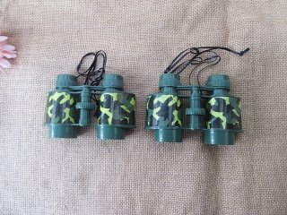 2Pcs Binoculars Toys for Kids Gifts Telescope Outdoor Toys