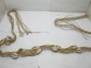 10 New Fashion Women's Wide Belts with Sea Shell Bead 10 New Fashion Women's Wide Belts with Sea Shell Bead