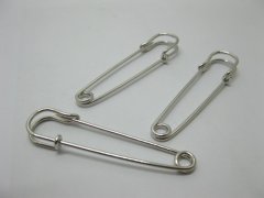 100Pcs Brooch Pin Finding Jewelry Accessories 74x13mm 100Pcs Brooch Pin Finding Jewelry Accessories 74x13mm