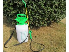 1X 5Litre White Pressure Water Garden Sprayer
