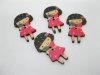 98 Candy Girl Beads Charms Craft Embellishment - Fuschia