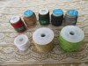 8Pcs Nylon Leather Etc Thread Cord for DIY Handcraft Assorted