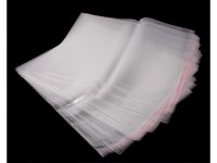 200 Clear Self Adhesive Seal Plastic Bag 31x24cm