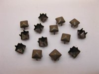 500Pcs Bronze Pyramid Studs 5x5mm Leather Craft