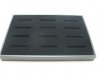 1Pc New Black Velvet Bangle Display Case-12 Compartment
