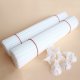 100Sets HQ White Plastic Balloon Sticks Holders with Cups 42cm