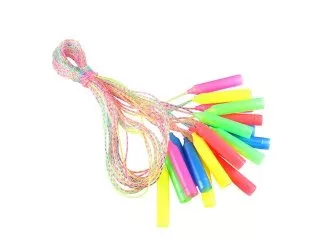 10Pcs Twist Healthy Jump Ropes Skipping Ropes 197cm Long Mixed