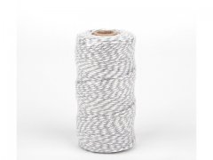 100Yards Gray Cotton Bakers Twine String Cord Rope Craft 2mm 100Yards Gray Cotton Bakers Twine String Cord Rope Craft 2mm