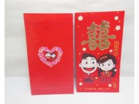 25Pkt x 6Pcs Chinese Traditional RED PACKET Envelope 16.5x9cm