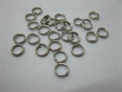 500Gram (4400pcs) 6mm Split Rings Jewellery Finding