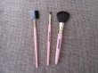 12Pcs Mini Hair Control Edge Brush Double Sided Eyebrow Groomer