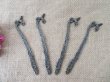 10Pcs New Bronze Color Flying Bird Hook Metal Bookmarks