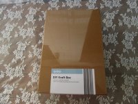 4Pcs Plain DIY Kraft Box 10.8x18.7x27.5cm